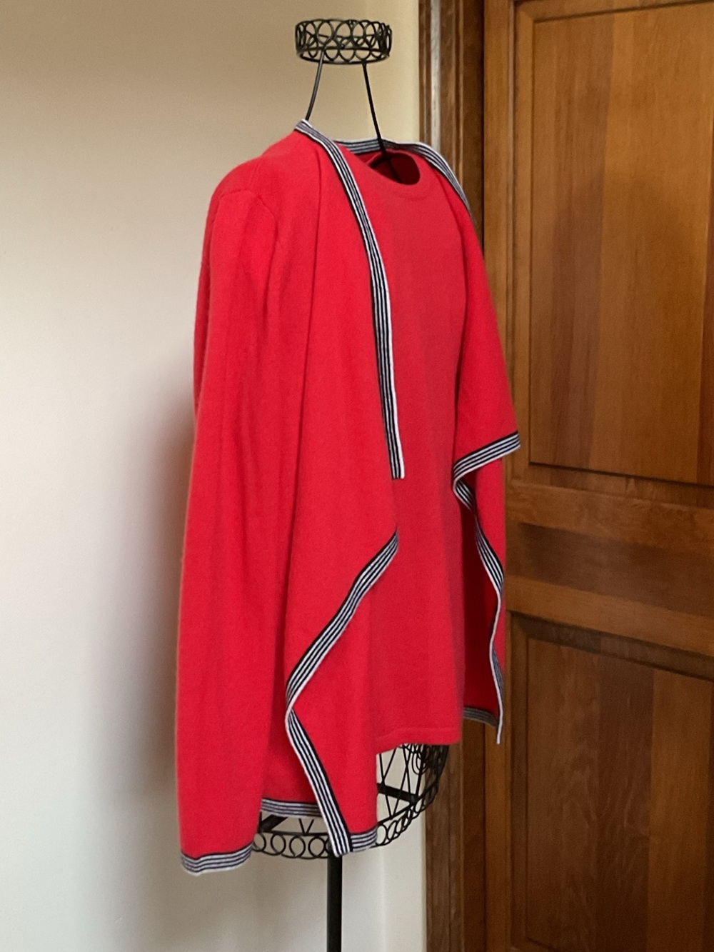 Monte Kashmir open drape cashmere cardigan, Large